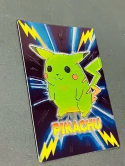 Pikachu No.025 Holo Pokemon Meiji Get Card Super Collection Nintendo Japanese - Image 4