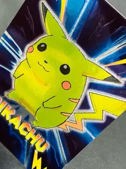 Pikachu No.025 Holo Pokemon Meiji Get Card Super Collection Nintendo Japanese - Image 5