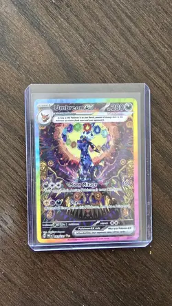 Pokemon TCG Prismatic Evolutions Umbreon EX Card 161/131 - Image 1