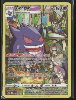 2022 Pokemon Gengar TG06/TG30 Lost Origin Trainer Gallery Holo - Image 1
