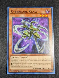 Yugioh - Cyberdark Claw LDS1-EN035 1st Edition Common NM - Image 1