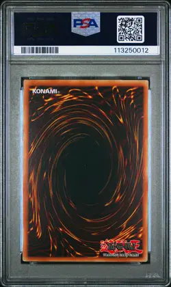 2023 YU-GI-OH! MP23-25TH ANV TIN: DUELING HEROES MEGA PACK RUNICK SLUMBER PSA 9 - Image 2