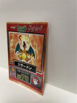 Charizard No.006 HP78 Pokemon Meiji Get Card Vintage Nintendo Bandai Japanese - Image 4