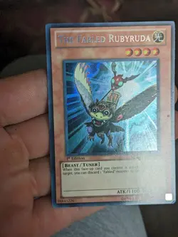 Yugioh! LP The Fabled Rubyruda - STBL-EN096 - Secret Rare - 1st Edition Lightly - Image 1