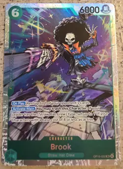 One Piece Brook SR Adventure On Kami's Island Op-15 English - Image 1