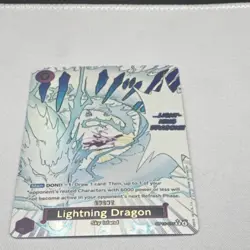 One Piece, Lightning Dragon Event, Sky Island Holo, OP15-077 Manga ALT ART - Image 1