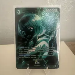 One Piece Lim OP09-037 SP Super Rare Holo Character Card 5000 HP - Image 1