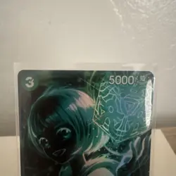 One Piece Lim OP09-037 SP Super Rare Holo Character Card 5000 HP - Image 2