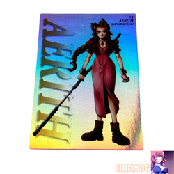 Aerith Final Fantasy VII Carddass Masters Trading Card Game Square Enix Japanese - Image 1