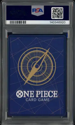 2024 One Piece EN Convention Exclusive Foil #043 Monkey D. Luffy PSA 10 GEM MINT - Image 2