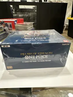 One Piece TCG OP-03 English Pillars Of Strength Booster Box SEALED - Image 2