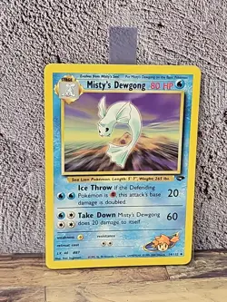 Misty's Dewgong 54/132 Gym Challenge Regular Pokemon card - Image 1