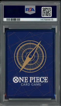 2025 One Piece OP13 En #058 Monkey D. Luffy Treasure Rare PSA 10 GEM MINT - Image 2
