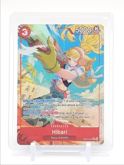 HIBARI 2026 ONE PIECE EXTRA BOOSTER HEROINES RARE ALT ART #EB03-008 Q4920 - Image 1