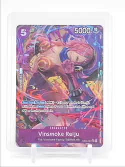 VINSMOKE REIJU 2026 ONE PIECE HEROINES SUPER RARE ALT ART #EB03-031 Q4920 - Image 1