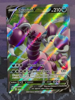 Drapion V 175/185 Pokemon Vivid Voltage Rare Ultra Near Mint Card NM 1 - Image 1