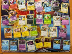 Pokemon Card Lot Holo Promo 97 Cards Fire Eevee Umbreon Pikachu Lugia - Image 3