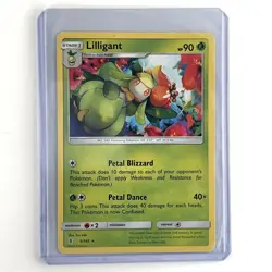 Lilligant 5/145 Pokemon Card Sun & Moon Guardians Rising Rare Card LP - Image 5