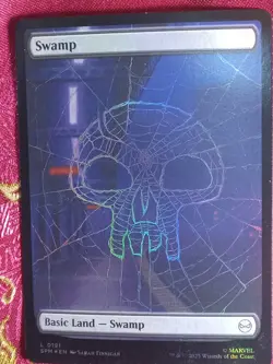 17 FOIL Marvel's Spider-Man LAND CARDS Magic The Gathering MTG 7 full art 10 reg - Image 1