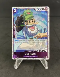 Uso-Hachi ST18-001 Holo Pirate Foil Premium Collection PRB02 One Piece Card Game - Image 1