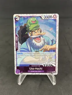 Uso-Hachi ST18-001 Holo Pirate Foil Premium Collection PRB02 One Piece Card Game - Image 2