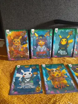 Pokemon Pikachu Cosplay Non-Tcg/Fan Art 10 Random Cards - Image 3