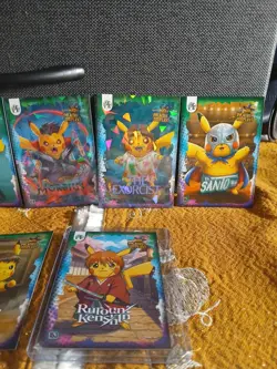 Pokemon Pikachu Cosplay Non-Tcg/Fan Art 10 Random Cards - Image 4