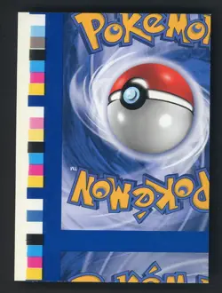 Pokemon English Blank Misprint NFC Cards Front Blank Back Miscut - Image 1