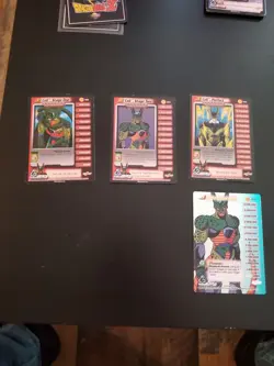 Perfect Cell Saga Starter Set Personality Lv1-3 HT DBZ CCG TCG Score Cards Card - Image 1