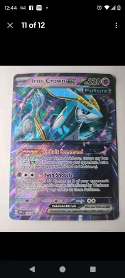 Iron Crown ex 146 Sv: Scarlet & Violet Promo Cards Holo - Image 1