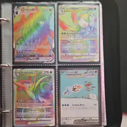 Pokemon TCG Mixed Card Lot Foil Full Art Charizard Umbreon Dragonite V 2022 - Image 3