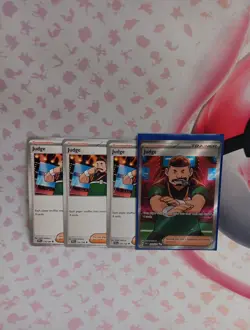 x4 Card Playset - Pokemon TCG - Scarlet & Violet - Judge - 176/198 - Image 1
