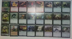 MTG Landfall. Gruul Red/Green. 22 Cards+2 Tokens. Phylath, World Sculpter lot. - Image 1