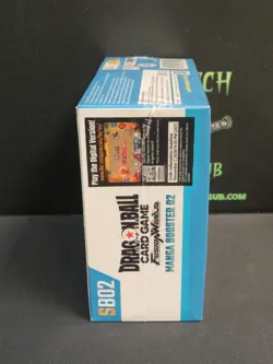 DRAGON BALL FUSION WORLD CARD GAME MANGA BOOSTER SB02 SEALED ENGLISH BOX C CG4 - Image 3