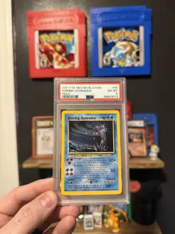 Neo Revelation Shining Gyarados Holo Card 65/64 PSA 6 - Image 2
