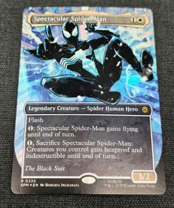 MTG Marvel's Spectacular Spider-Man SPM #0235 (Borderless) Textured Foil - Image 1