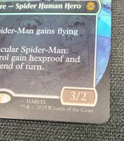 MTG Marvel's Spectacular Spider-Man SPM #0235 (Borderless) Textured Foil - Image 3