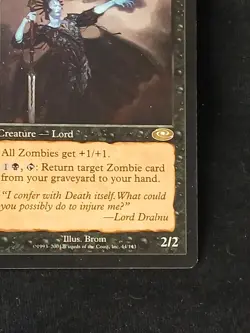 Lord of the Undead Planeshift MTG Magic the Gathering LP Zombie Tribal 2001 - Image 5