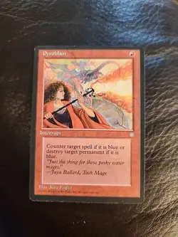 MTG Magic the Gathering Ice Age Pyroblast NM - Image 1