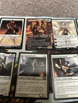 ***Custom Commander Deck*** Commander Mustard - Soldier Tribal - RED/WHITE EDH - Image 2