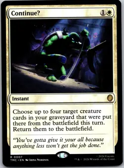 Commander: Teenage Mutant Ninja Turtles #7 ContinueU - Image 1