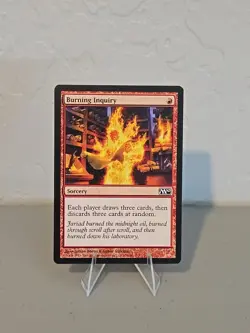 MTG Burning Inquiry LP Magic 2010 M10 - Image 1