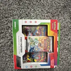 Pokemon TCG First Partner Illustration Collection Series 1 Promo Oversized Box - Image 1
