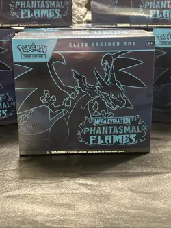 pokemon Phantasmal Flames Elite Trainer Box Factory Sealed - Image 1