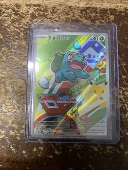 2026 Pokemon First Partner Illustration Coll Bulbasaur MEP Black Star Promo VHTF - Image 1