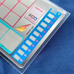 Flareon No.136 Pokemon Scratch Card Vintage Unused Tomy Nintendo Japanese 1997 - Image 5