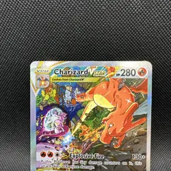 Pokemon TCG Charizard VSTAR SWSH262 Holo Black Star Promo - Image 2