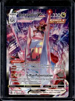 2022 Pokemon SWSH Silver Tempest Duraludon VM Trainer Gallery Holo #TG21/TG30 - Image 1