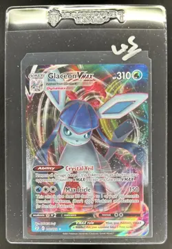 2021 Pokemon SWSH Evolving Skies Glaceon VMAX #041/203 - Image 1