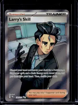 2025 Pokemon Prismatic Evolutions Larry's Skill #139/131 - Image 1